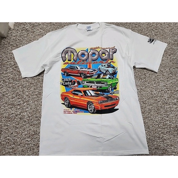 2006 Gildan Mopar Nationals 26th Annual Tee Double Sided Graphic Large
